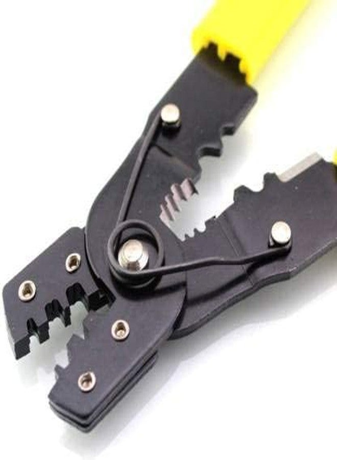 Dumdaar 202 Multi-function Crimper Stripping Pliers. Quality Tools Crimping Press Tool Manual Crimper - Image 1